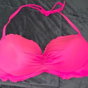 VS hot pink halter top